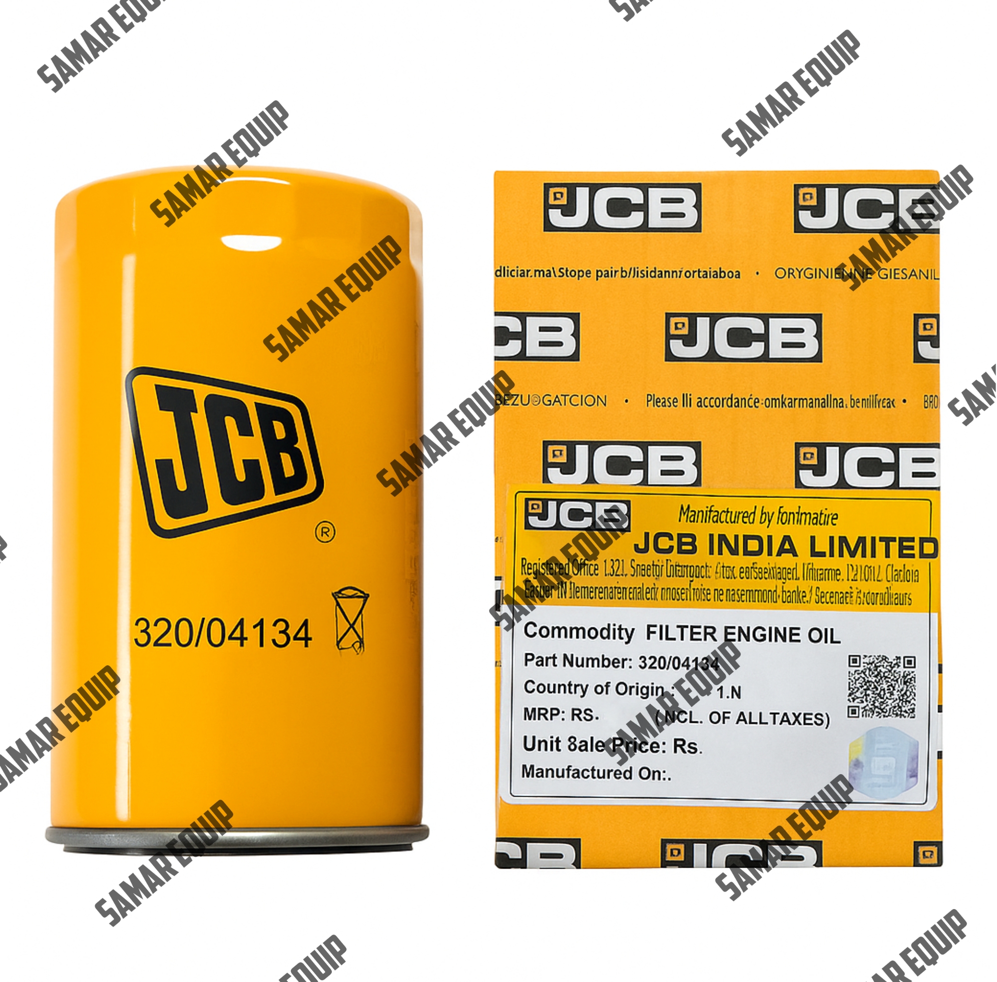 JCB - GENUINE 3CX FILTER KIT (PART NO- 400/N7762) - Image 2