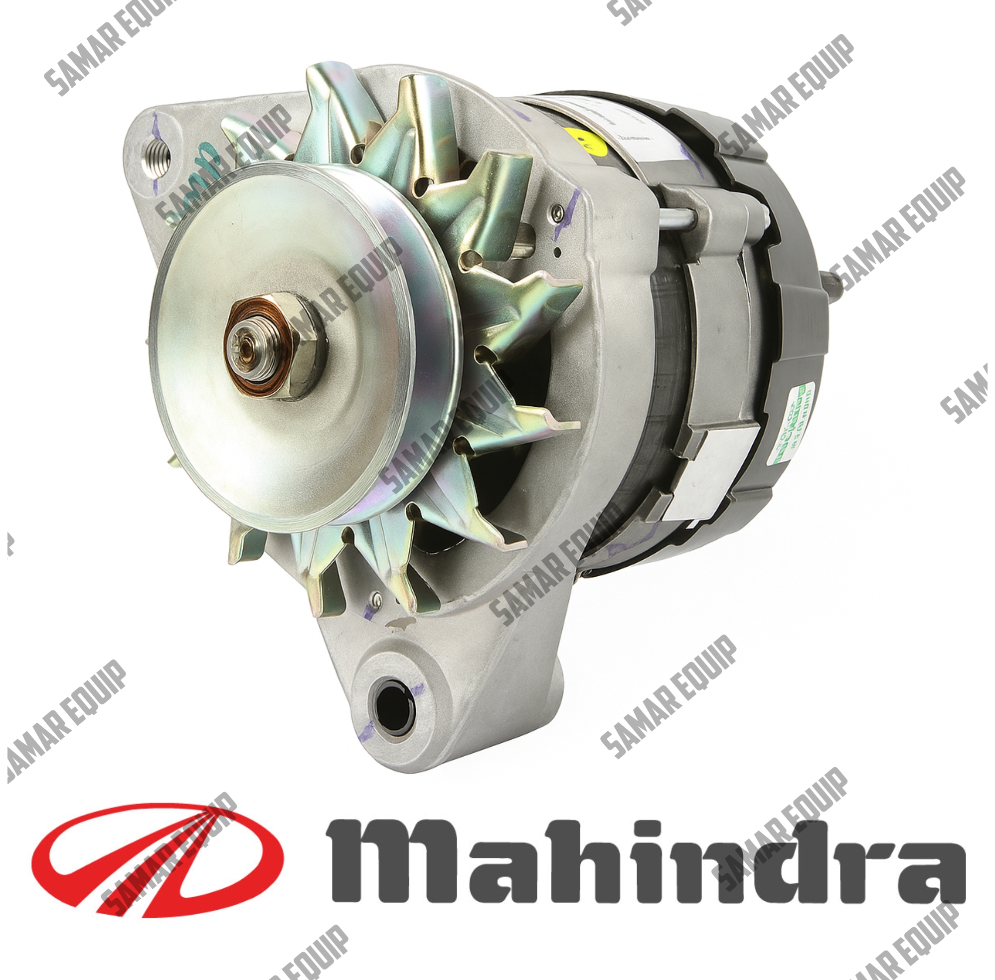 MAHINDRA TRACTOR - GENUINE ALTERNATOR 45 AMPS (PART# 000013086P04)