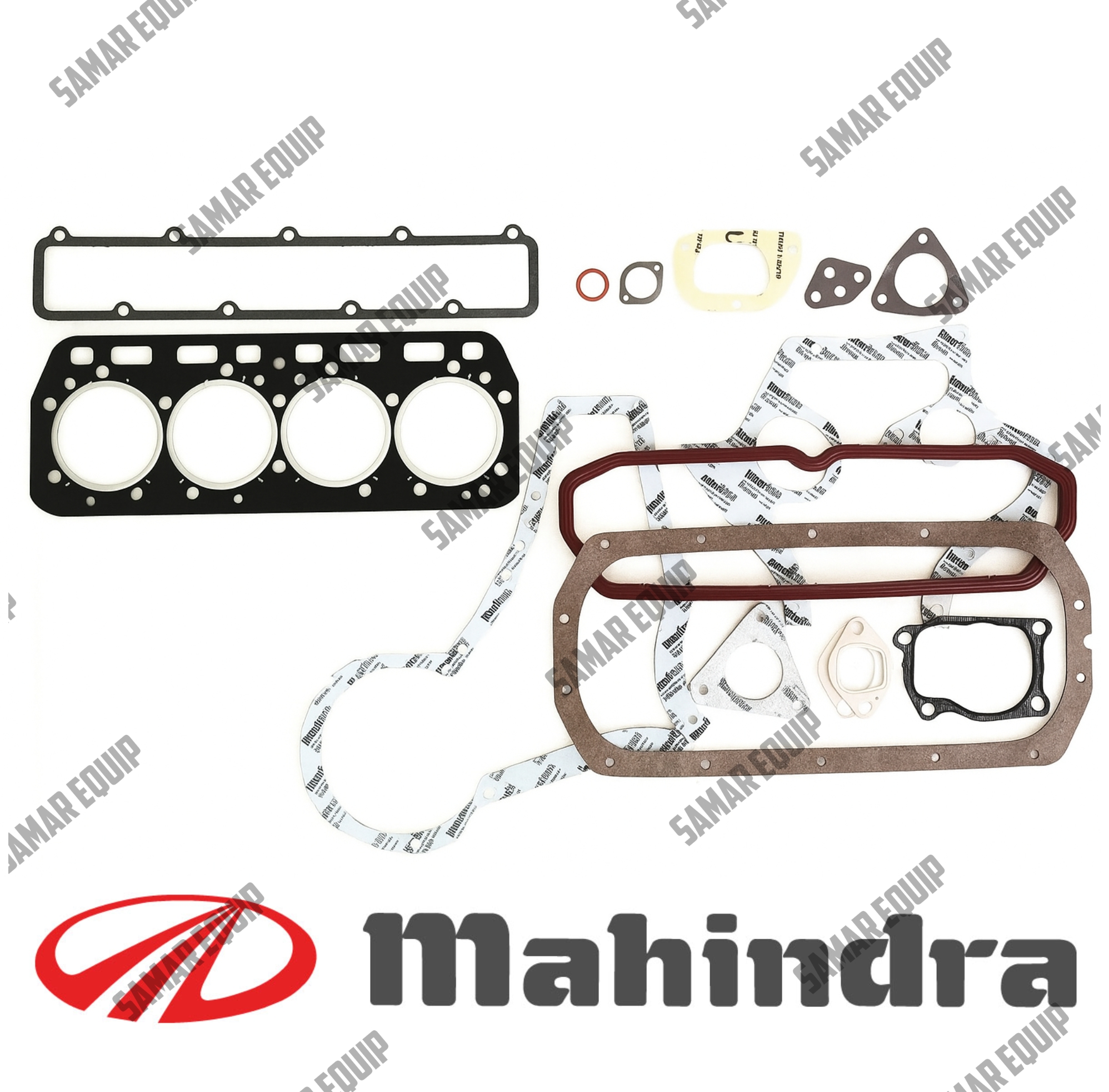 MAHINDRA GENUINE - GASKET SET WITH HEAD FOR 4 CYL (005550574R91 / 006002787R91)