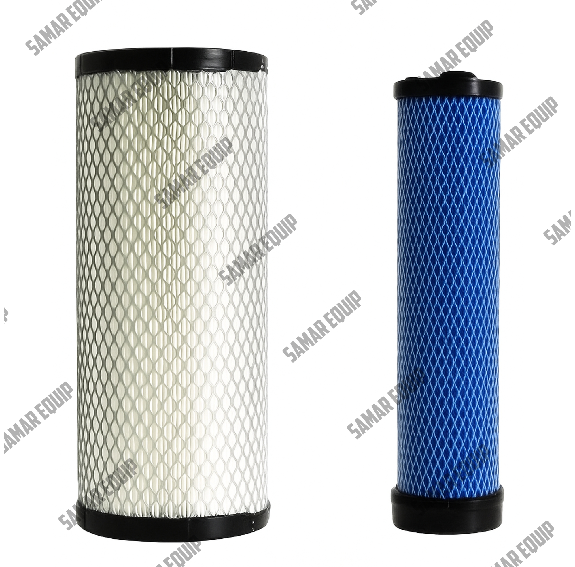 MAHINDRA TRACTOR - OUTER/INNER AIR FILTER SET (PART# 006000789F1 / 006000790F1)