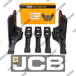 JCB - GENUINE BUCKET TOOTH & CUTTER KIT (PART# 531/03205 531/03208 531/03209)