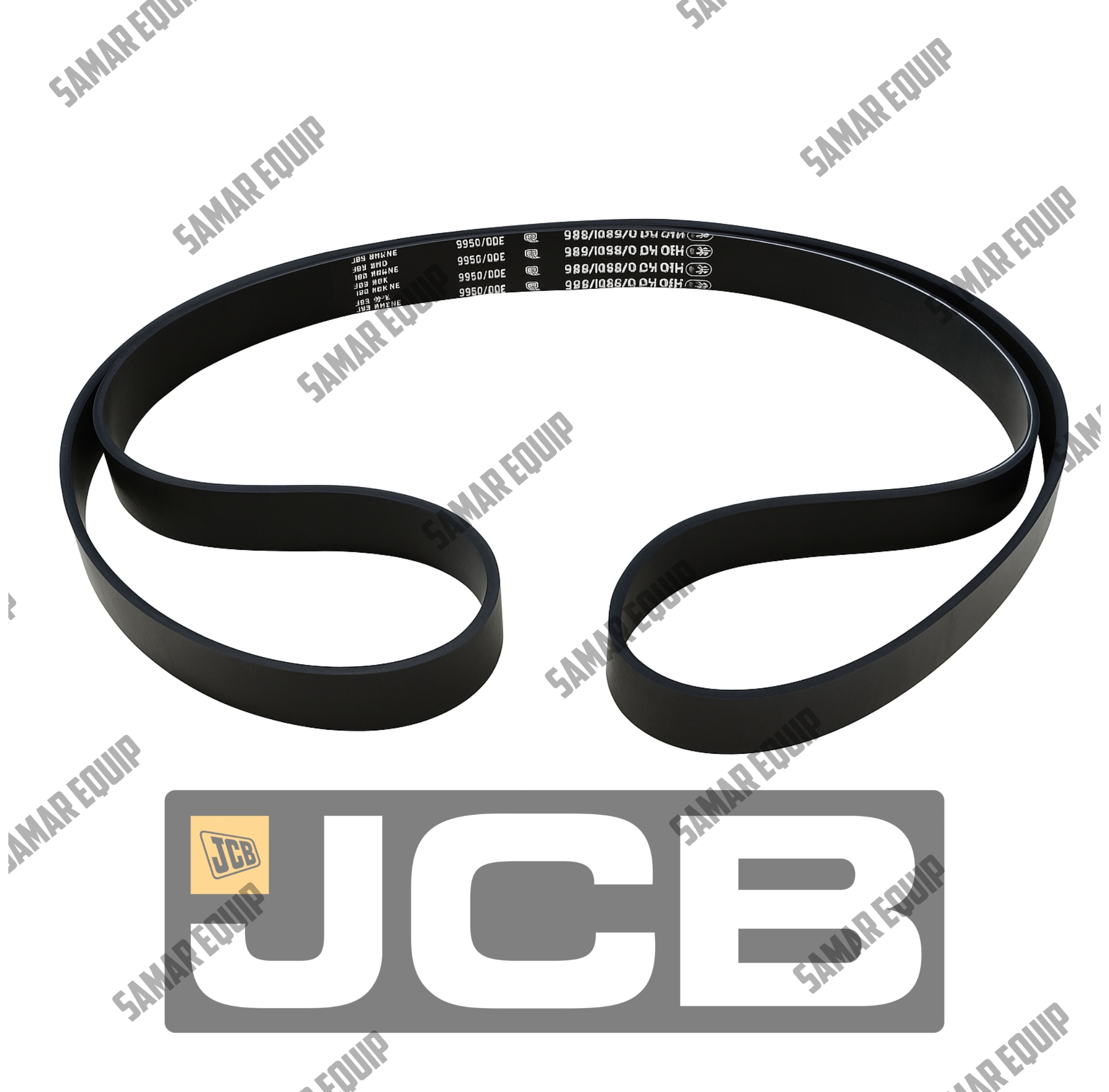 JCB - GENUINE FAN BELT 8PK 1866 MT610 (PART# 320/08549) - Image 2