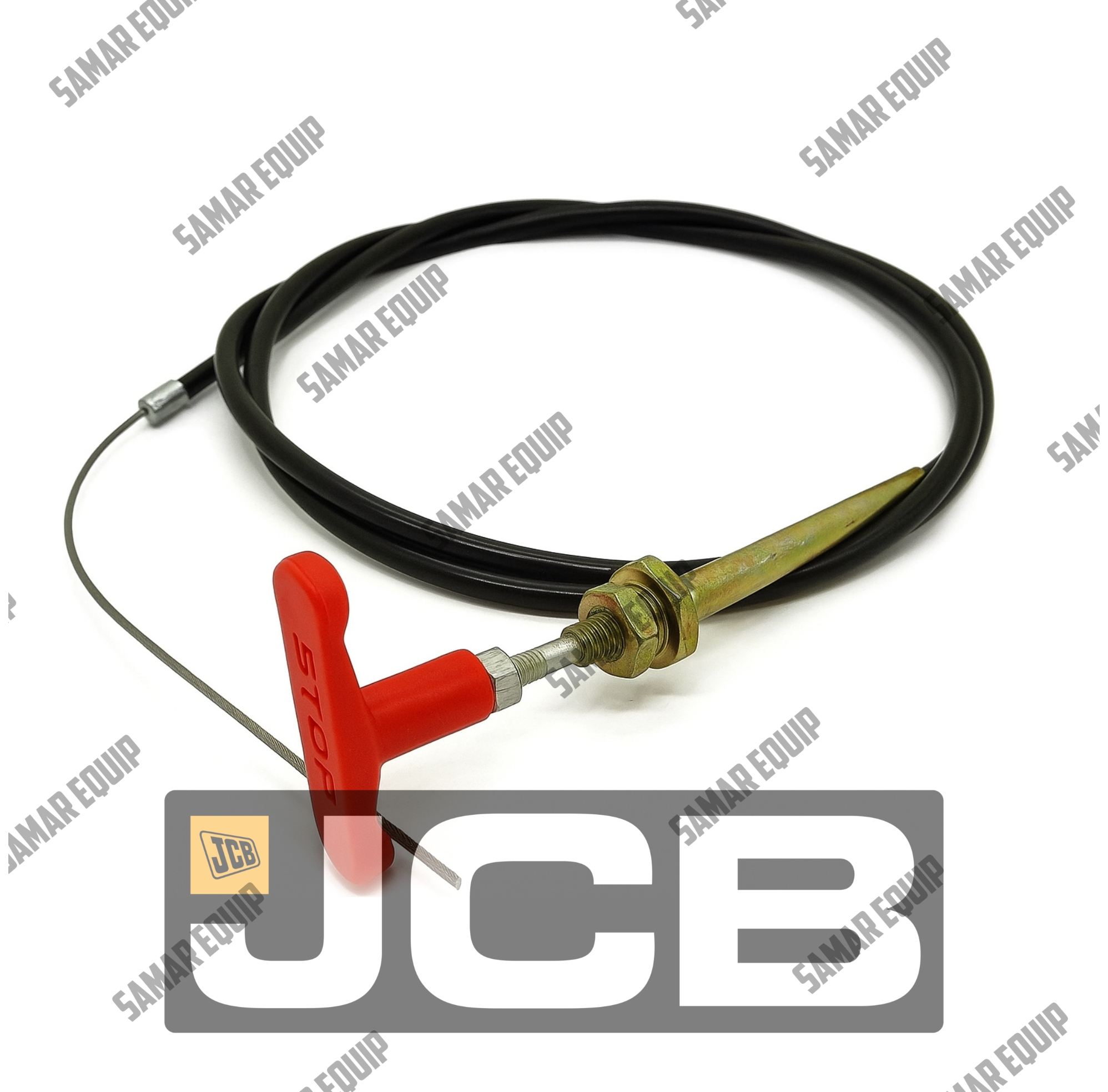JCB - GENUINE CABLE STOP ASSEMBLY (PART# 910/28400)
