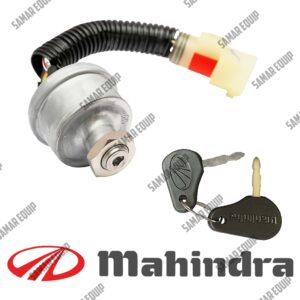 MAHINDRA TRACTOR - OEM IGNITION STARTER SWITCH WITH KEY's (PART# 000041183C99)