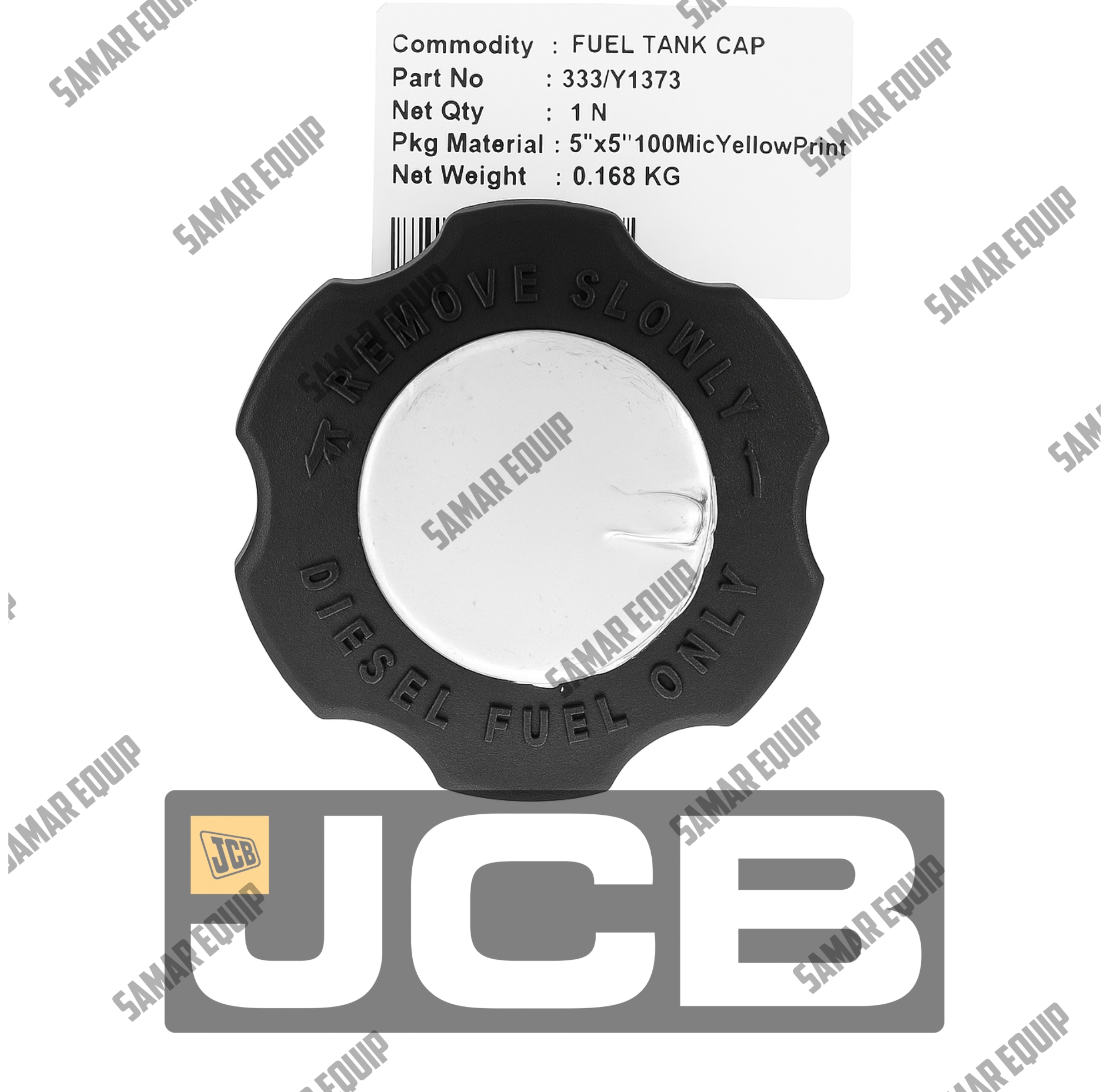 JCB - GENUINE DIESEL TANK CAP LOCKABLE (PART# 333/Y1373)